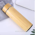 Hot product bamboo stainless steel water bottle